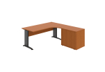 Kancelářský rohový stůl CE 1800 60 HR L