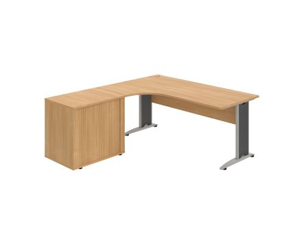 Kancelářský rohový stůl CE 1800 60 HR P