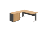 Kancelářský rohový stůl CE 1800 60 HR P